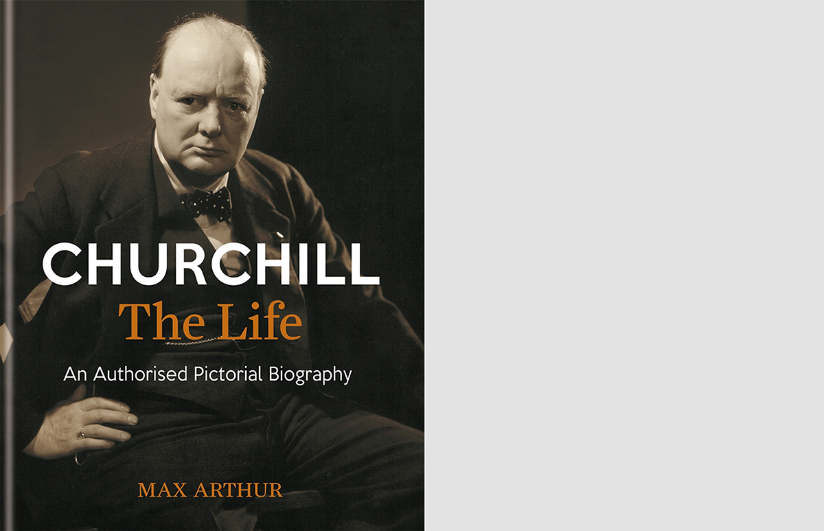 Churchill, The Life cover spread