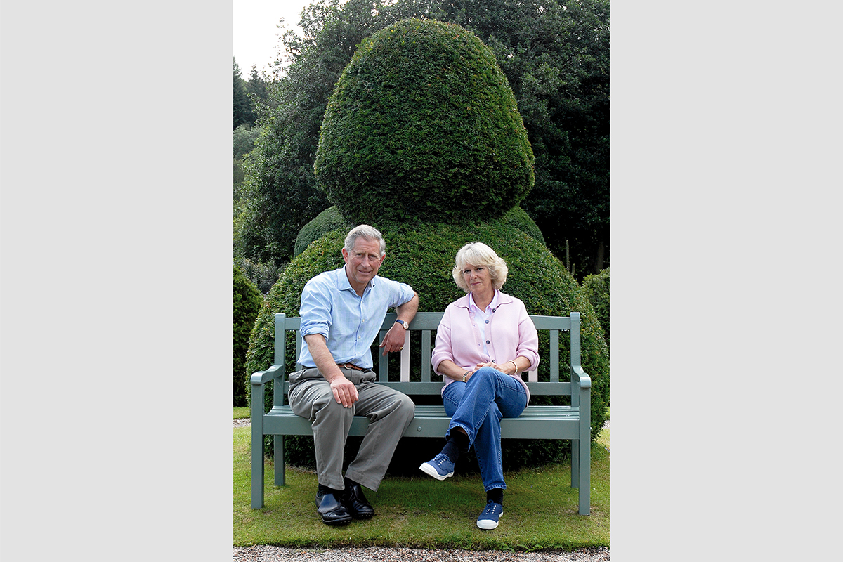 HRH The Prince of Wales and the Duchess of Cornwall, Birkhall, 2006. Photograph by David Rowley